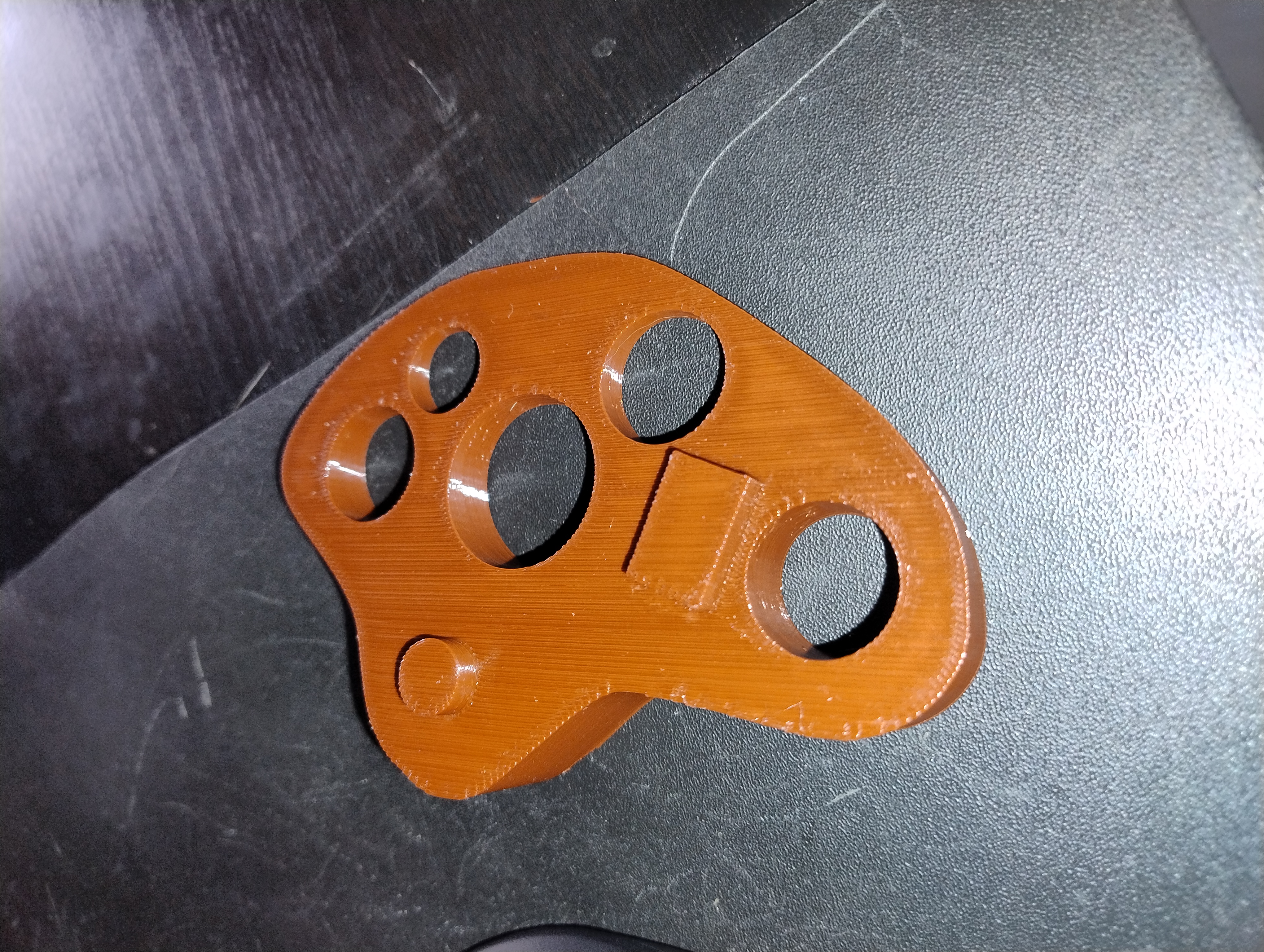 Trackball support 15°