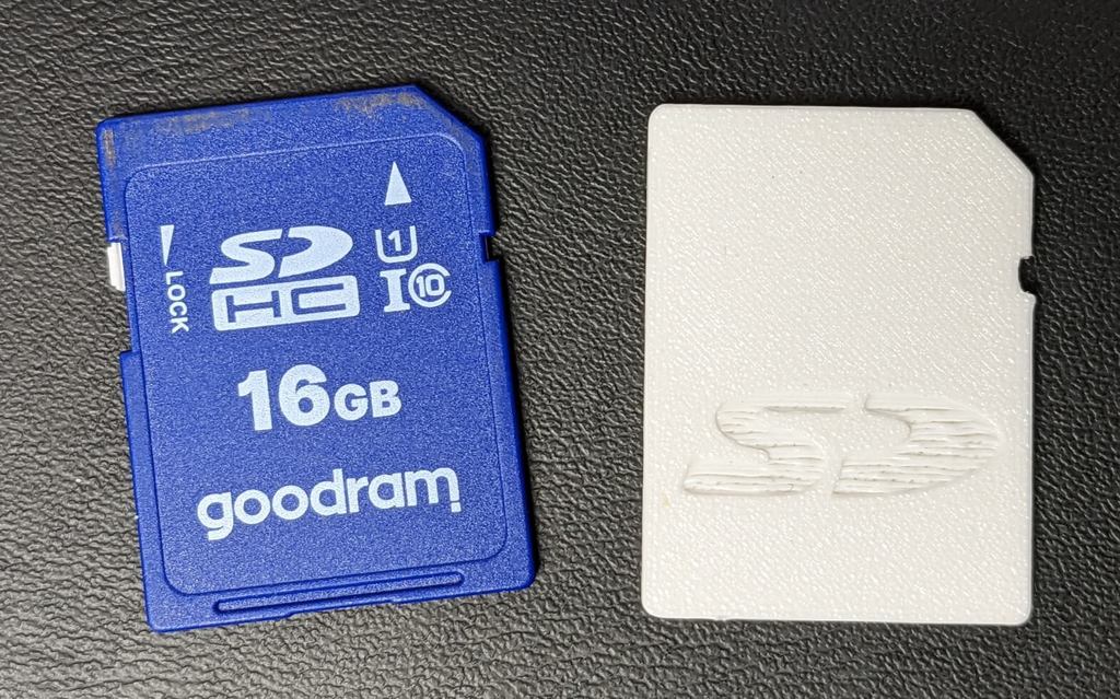 SD Card Model by Audi | Download free STL model | Printables.com