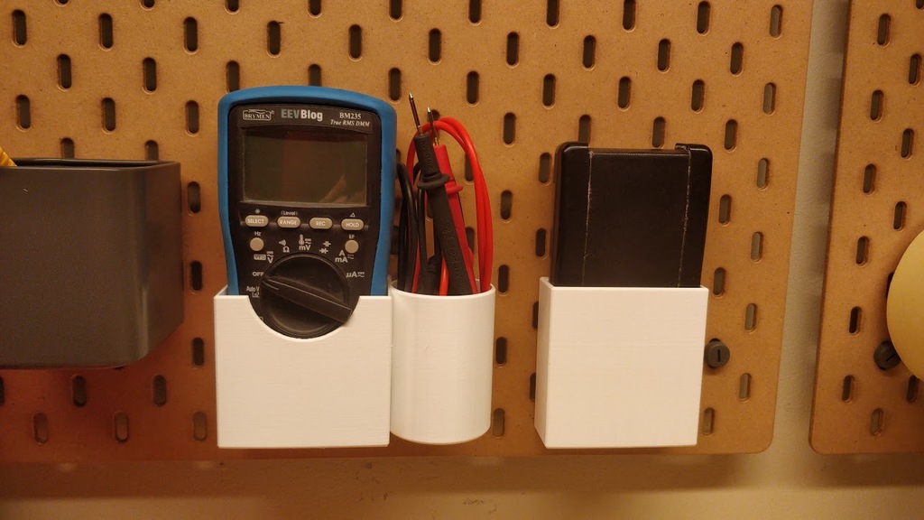 Ikea Skadis Brymen multimeter container