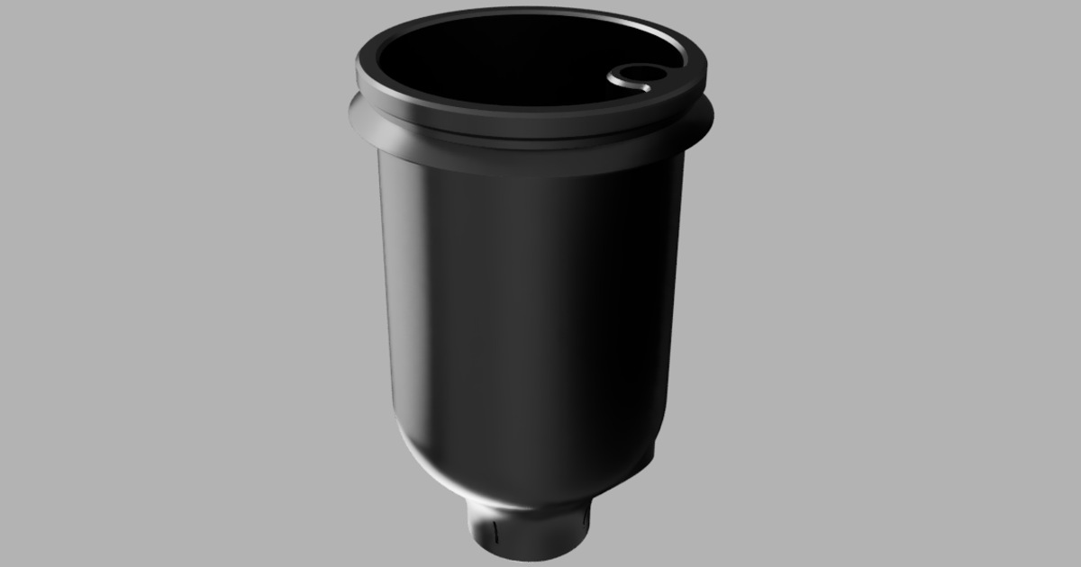 Self watering mason jar planter by Siggie Pop Download free STL model