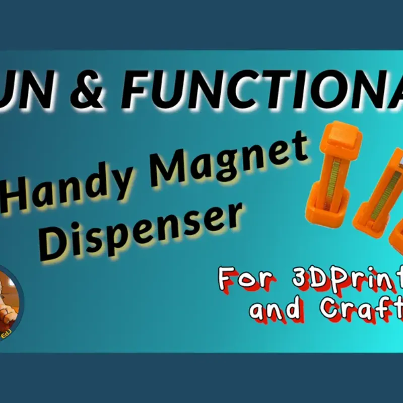 Handy Magnet Dispensers by Ed Johnson, Download free STL model