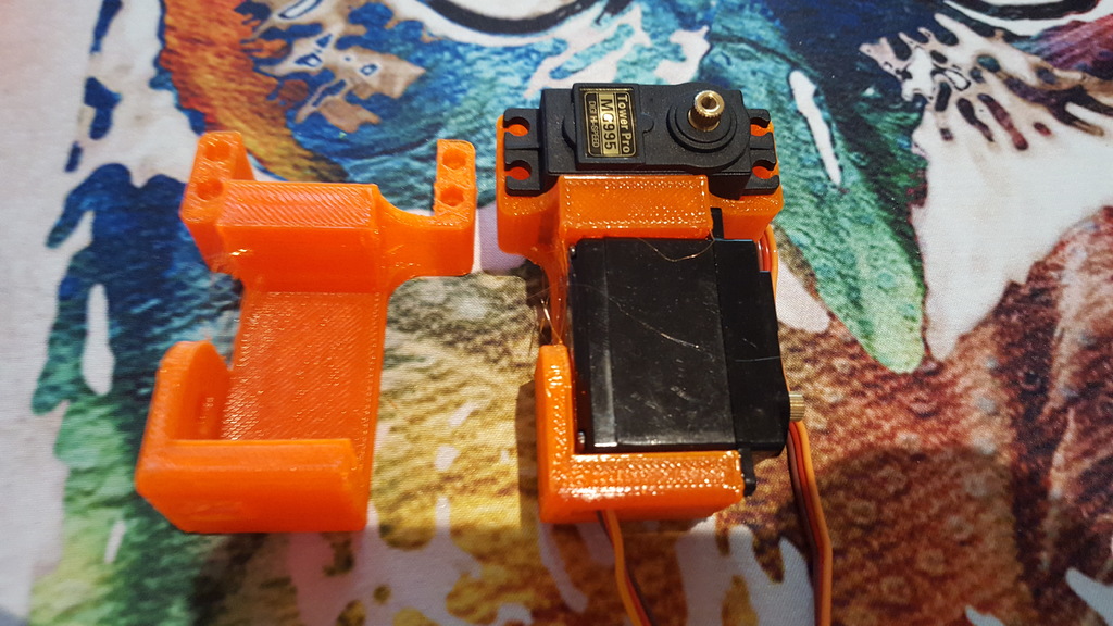 JAH - Jet Another Hexapod (Servo Bracket) by Wojtek | Download free STL model | Printables.com