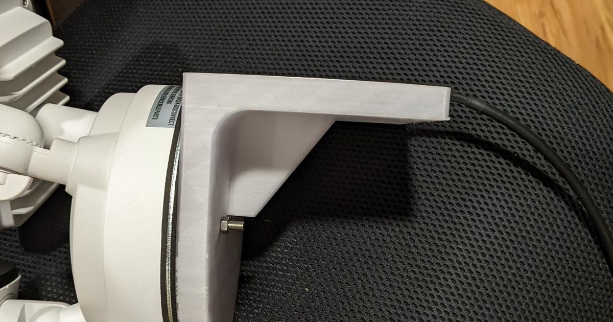 Lorex Camera Bracket by cranialvault Download free STL model