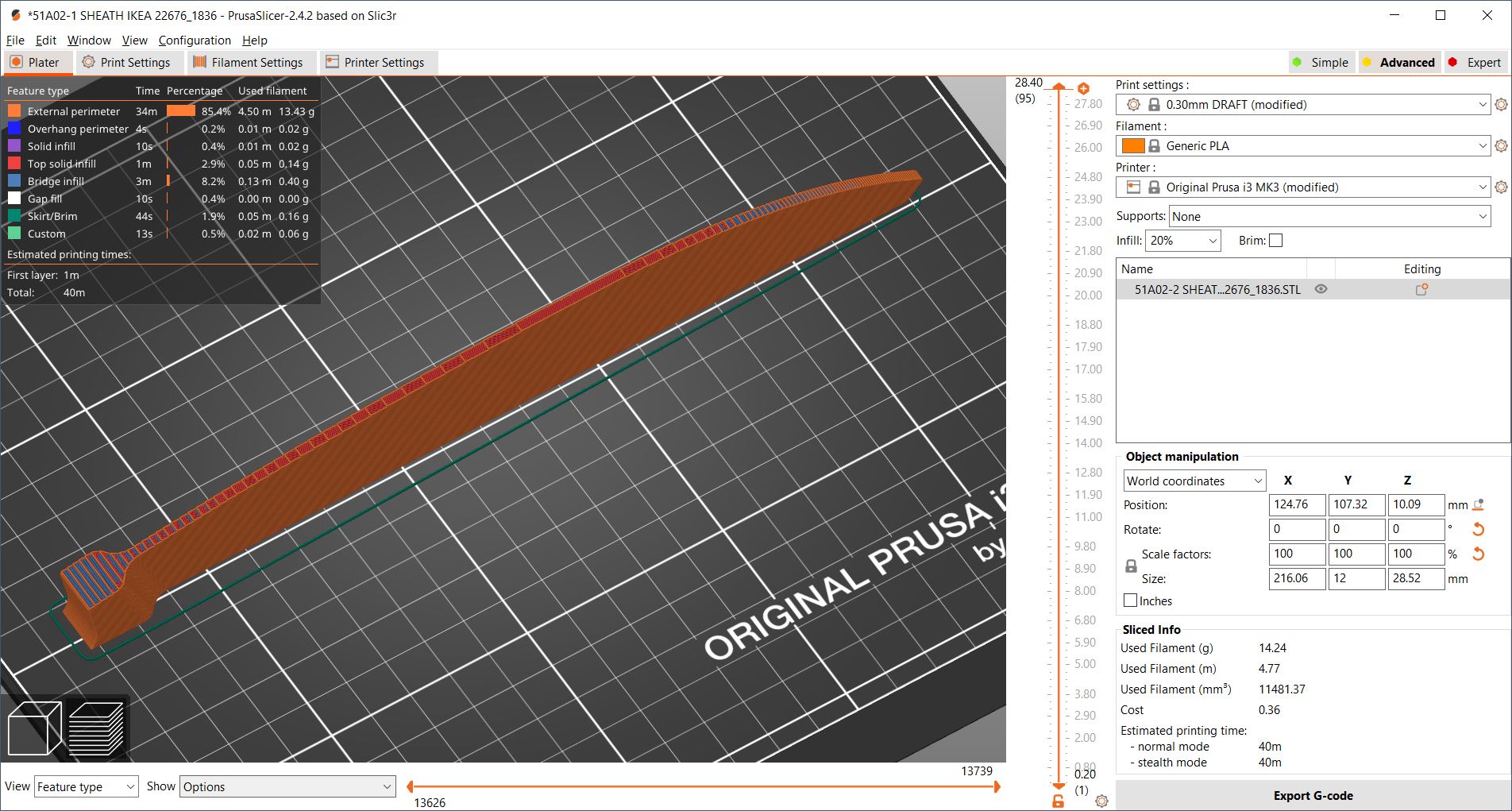 IKEA Vorda Knife Sheath by MatthewGTaylor Download free STL model