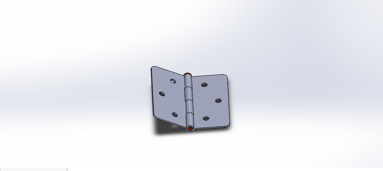 Hinge with pin