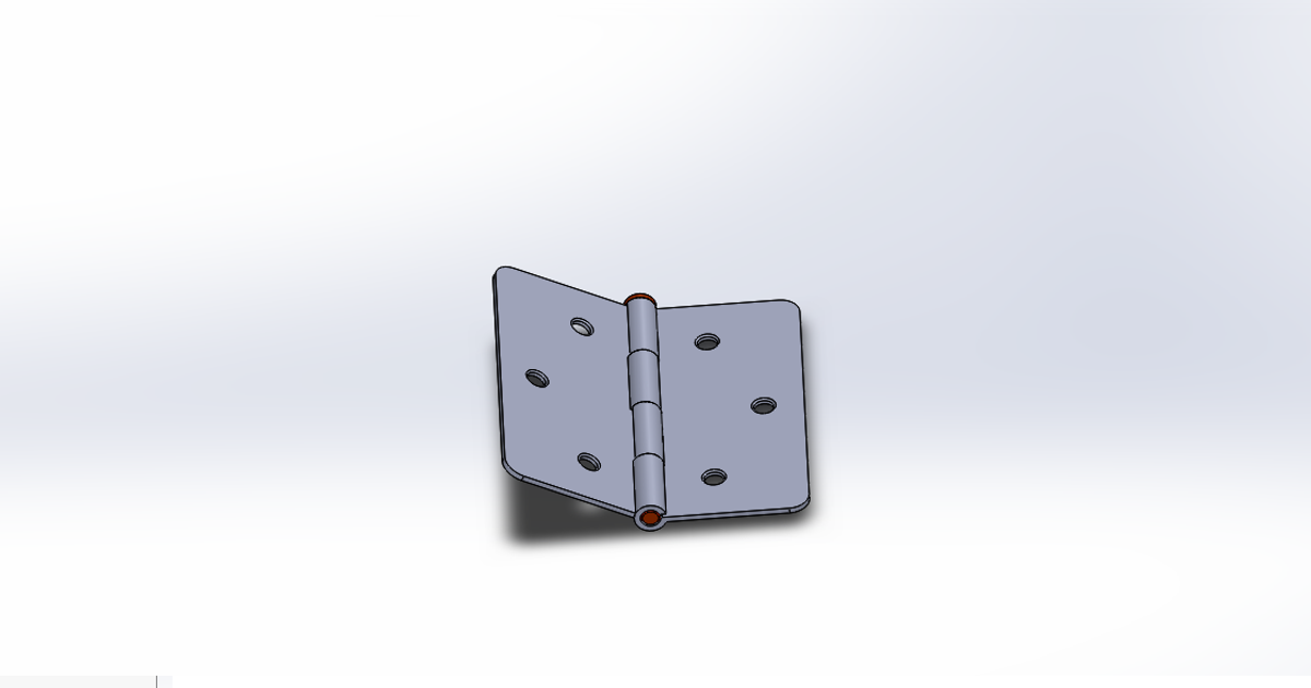 Hinge with pin by Jakub Battlefield | Download free STL model ...