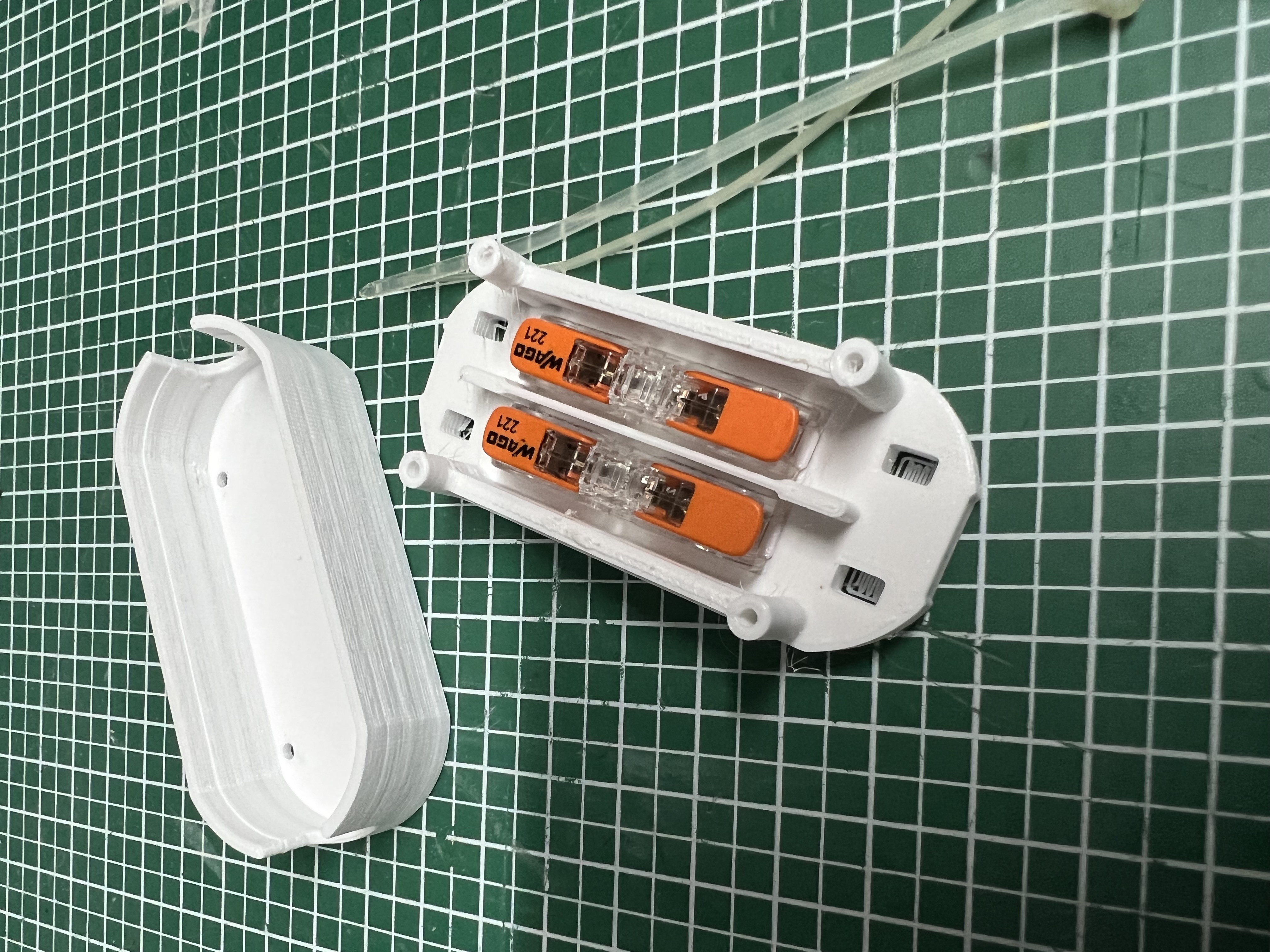 Wago 221 2411 Durchgangsverbinder Dose 2 Polig