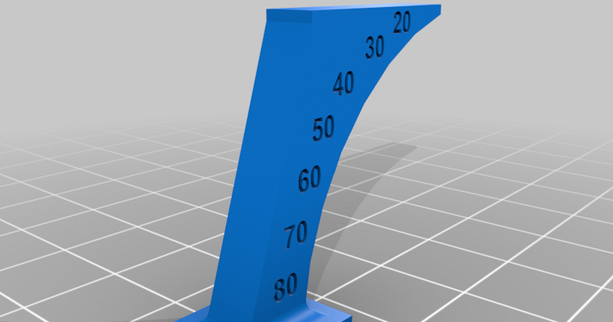 Simple overhangs test by remizik | Download free STL model | Printables.com