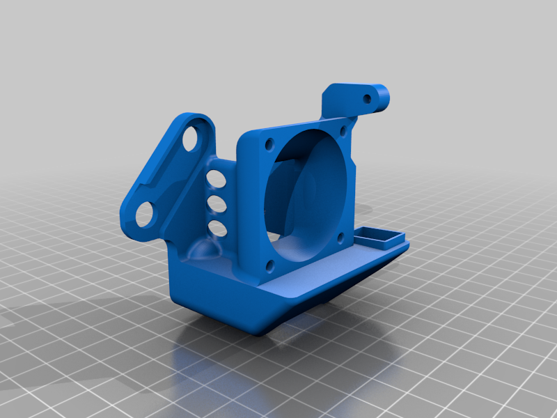 Ender 3 Fan Duct "Red Squirrel" remix & Direct Drive Bracket