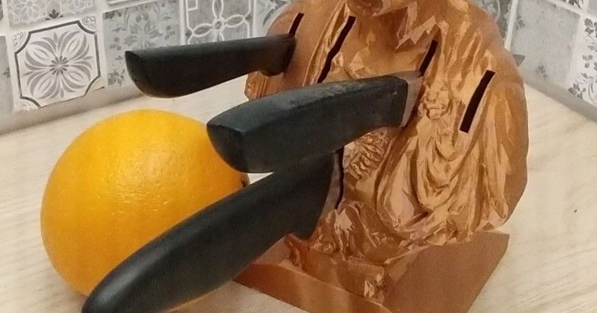 Caesar knife holder by Martin Šrámek Download free STL model