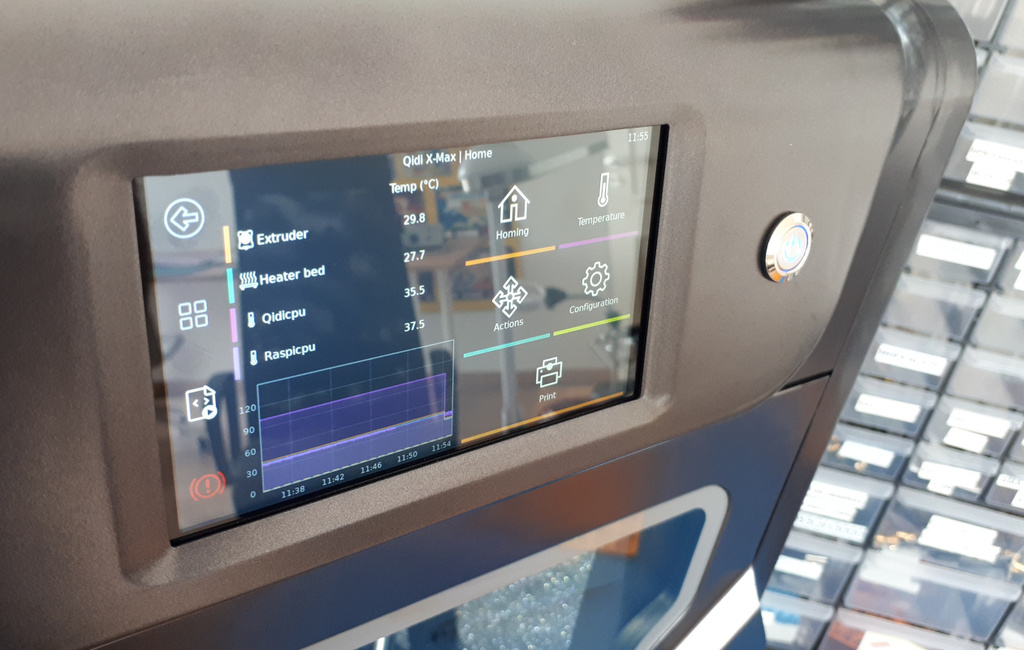 Qidi X-Max Waveshare Display Adapter