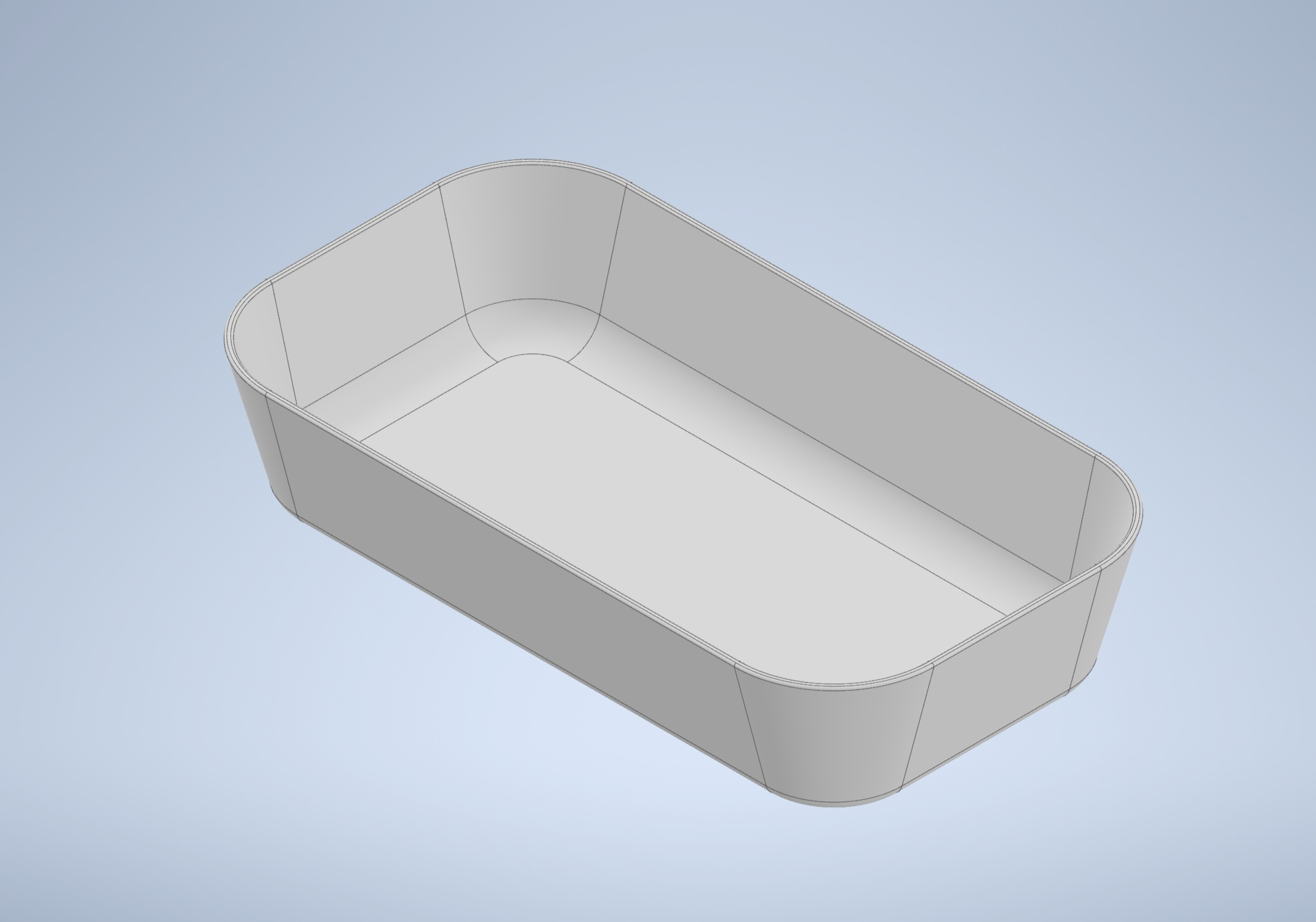 Simple Tray - 200x110x40mm