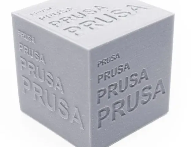 Text cube (Replica)