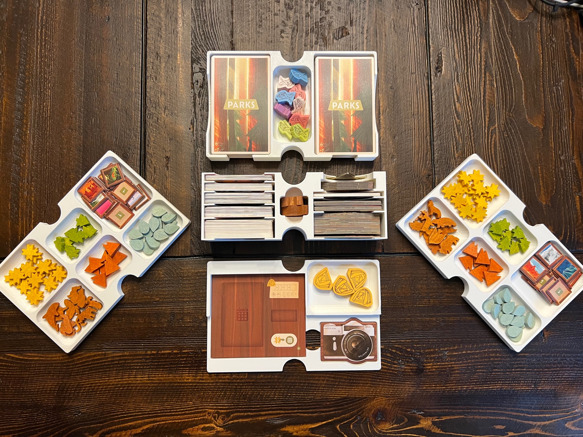 Parks with Nightfall and Wildlife Expansions Insert / Organizer