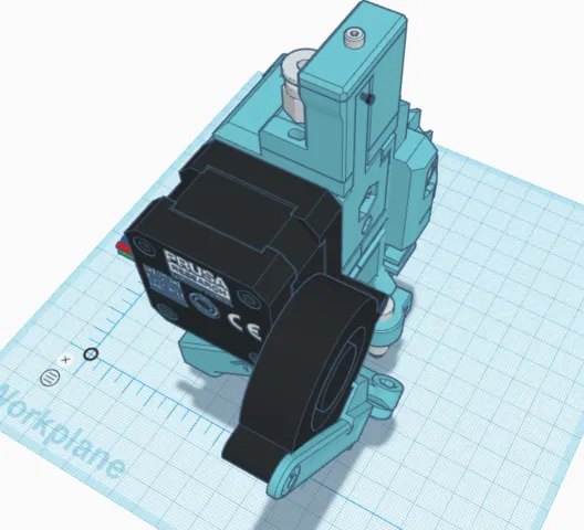 PRUSA I3 MK3S+ Hotend Orginal PlastParts Redigeret til MMU2S - MMU3