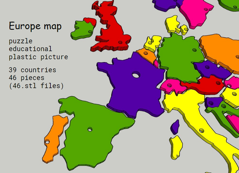 Europe map