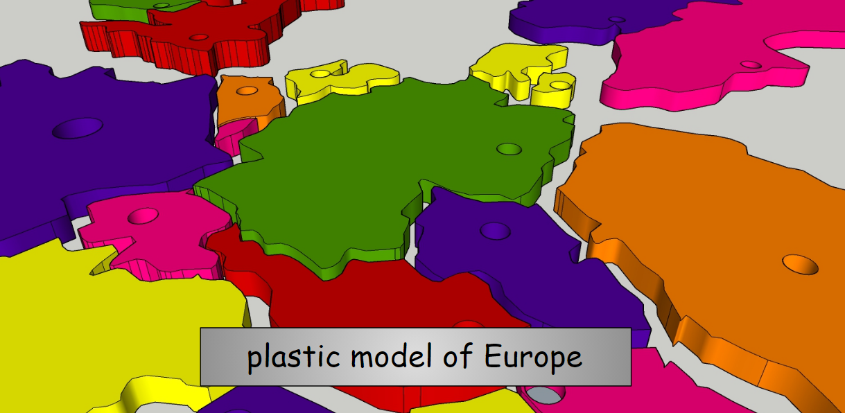 Europe map por Jan3ku | Descargar modelo STL gratuito | Printables.com