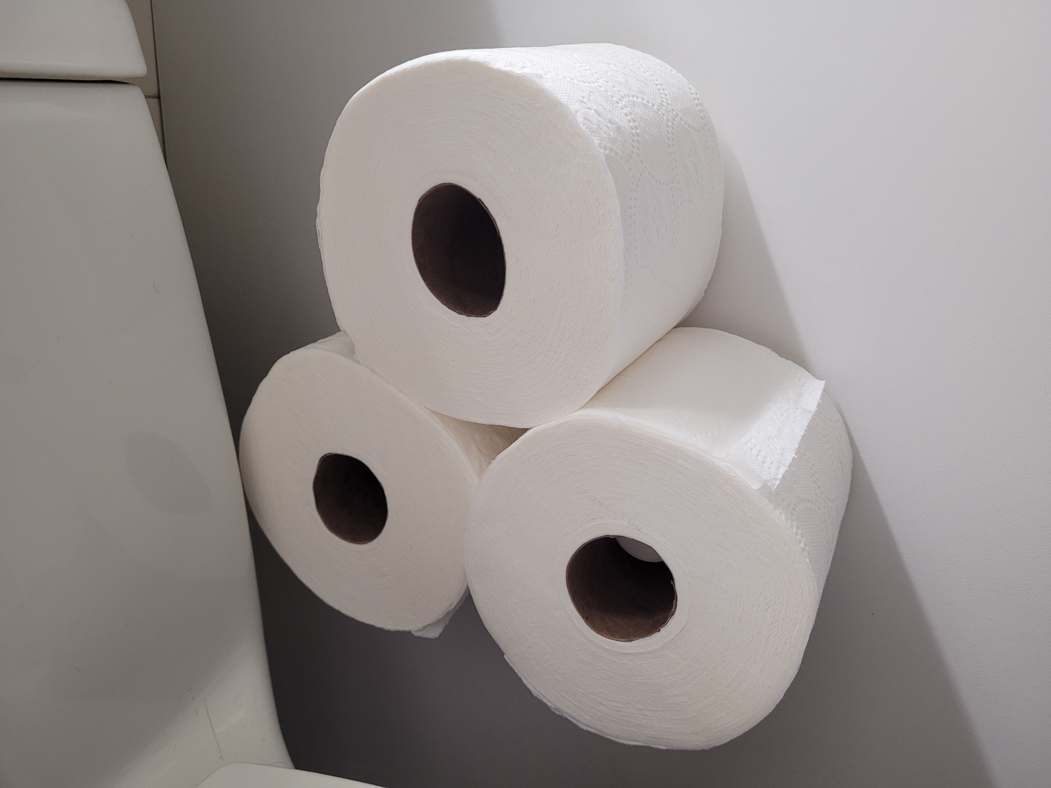 Slim Toilet Paper Holder