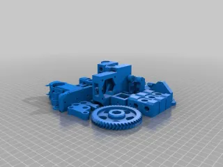 X-carriage Prusa i3 reloaded, by Chema by ChemaPenta | Download free ...