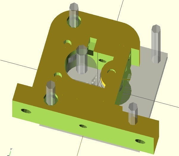 Compact extruder by Chema by ChemaPenta | Download free STL model ...