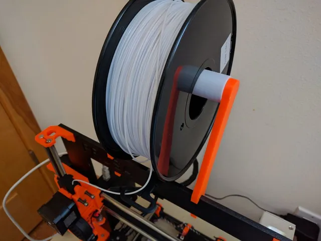 Prusa i3 spool holder shaft (MK2 or MK3 + alternative spool holder)