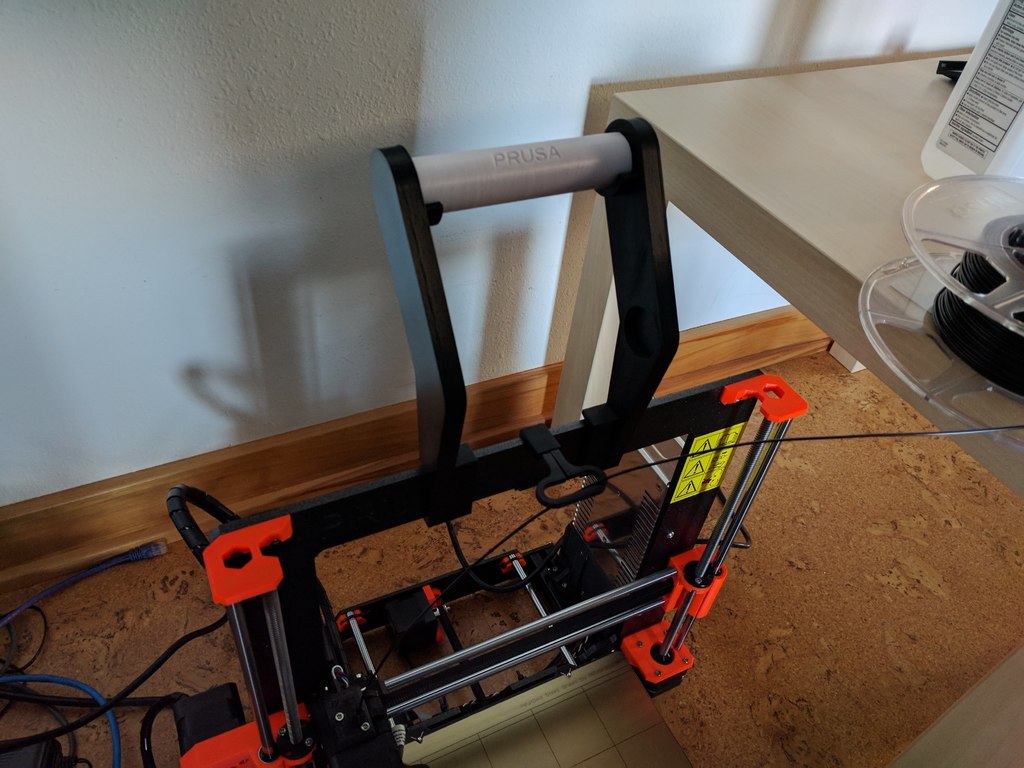 Prusa i3 spool holder shaft (MK2 or MK3 + alternative spool holder) by ...