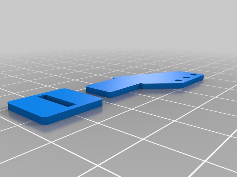 RC Airplane Control Horns by Mr Disintegrator Download free STL model