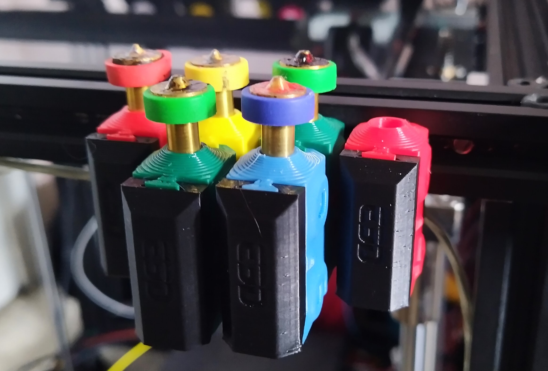 Revo Connect 2020 V-Slot Nozzle Mount 3D model thumbnail