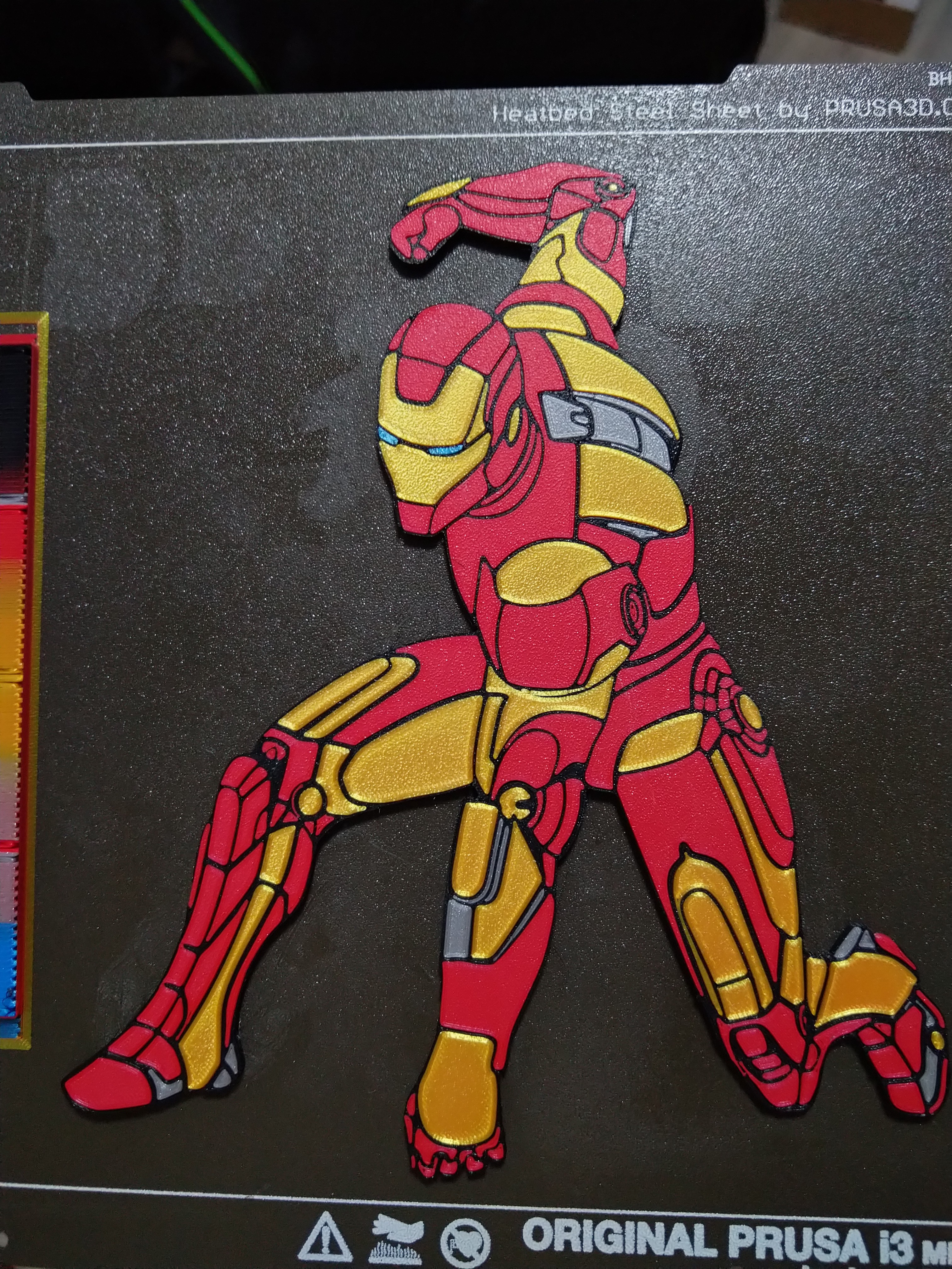 Iron Man Multicolor MMU/Mosaic palette double sided