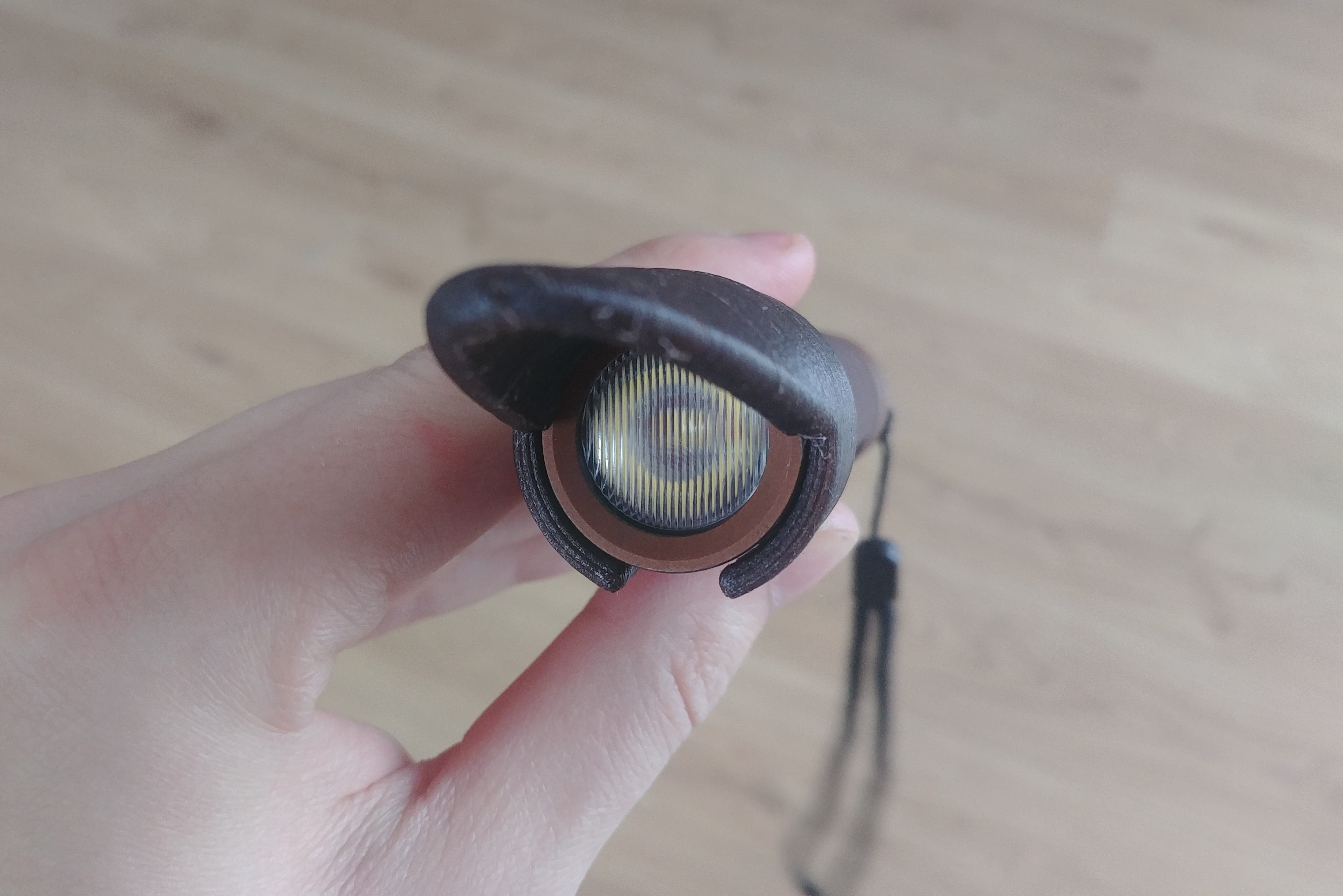 Bike cap for Convoy S2+ flashlight