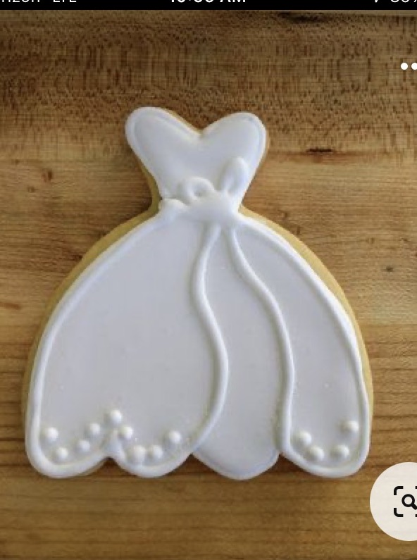 wedding dress cookie cutter