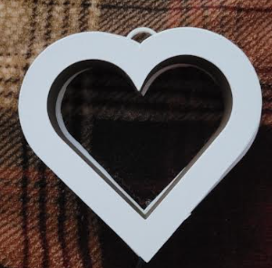 LED Heart Picture Frame