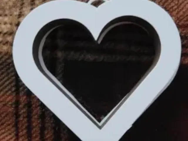 LED Heart Picture Frame