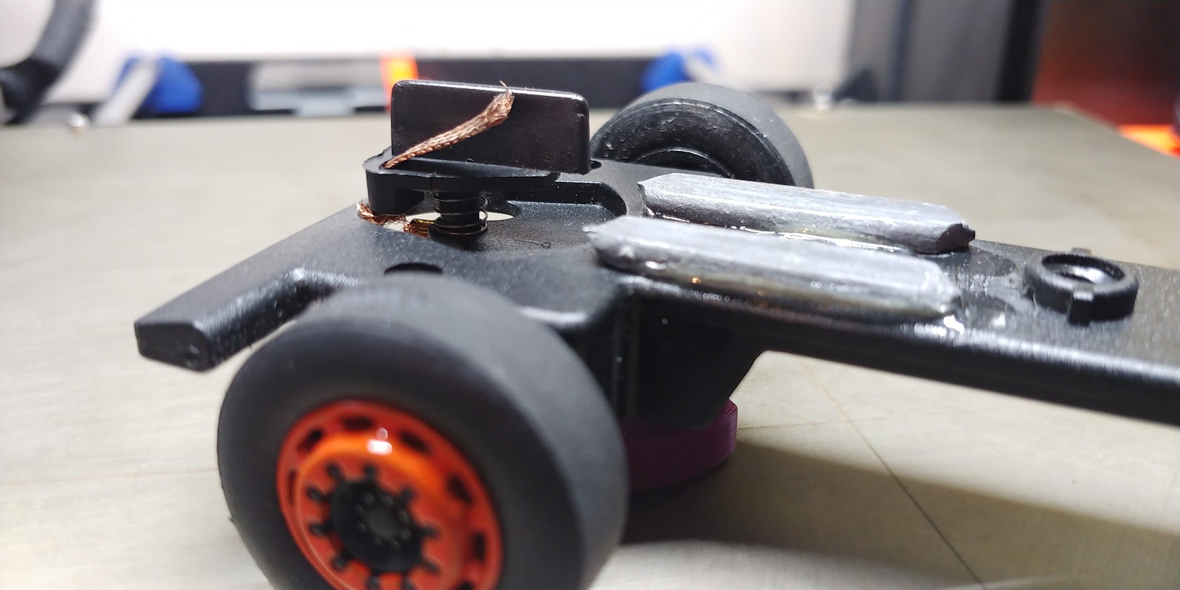 Fly Truck (slot car) Guide Shim by MrFlippant Download free STL model