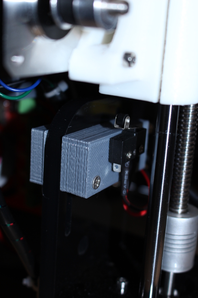 Z limit switch holder (M505 Prusa i3 variant)
