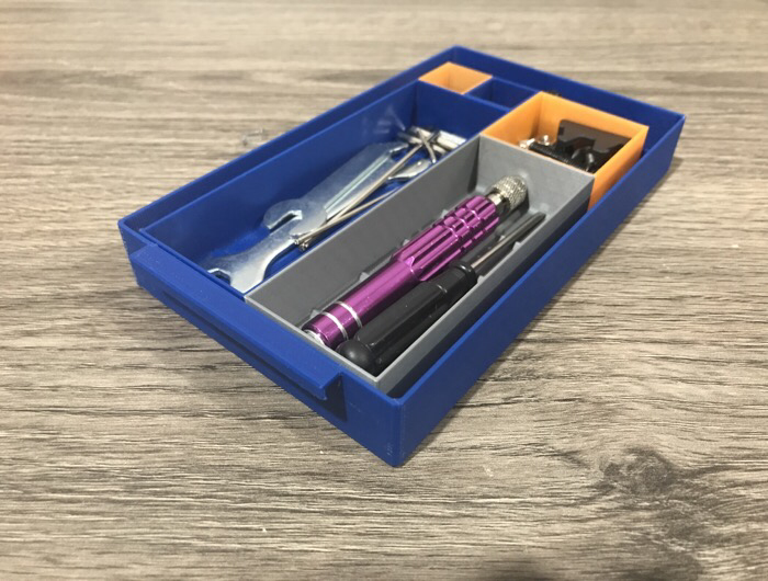 Ender 3 Pro Double Drawers Customizable Assortment Drawers Update