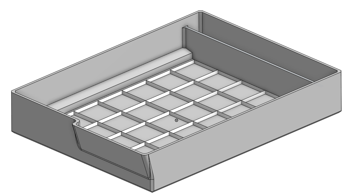 Ender 3 Pro Double Drawers Customizable Assortment Drawers Update