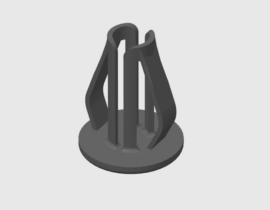 Snap in Hole Cap/Cover, ~8-20mm