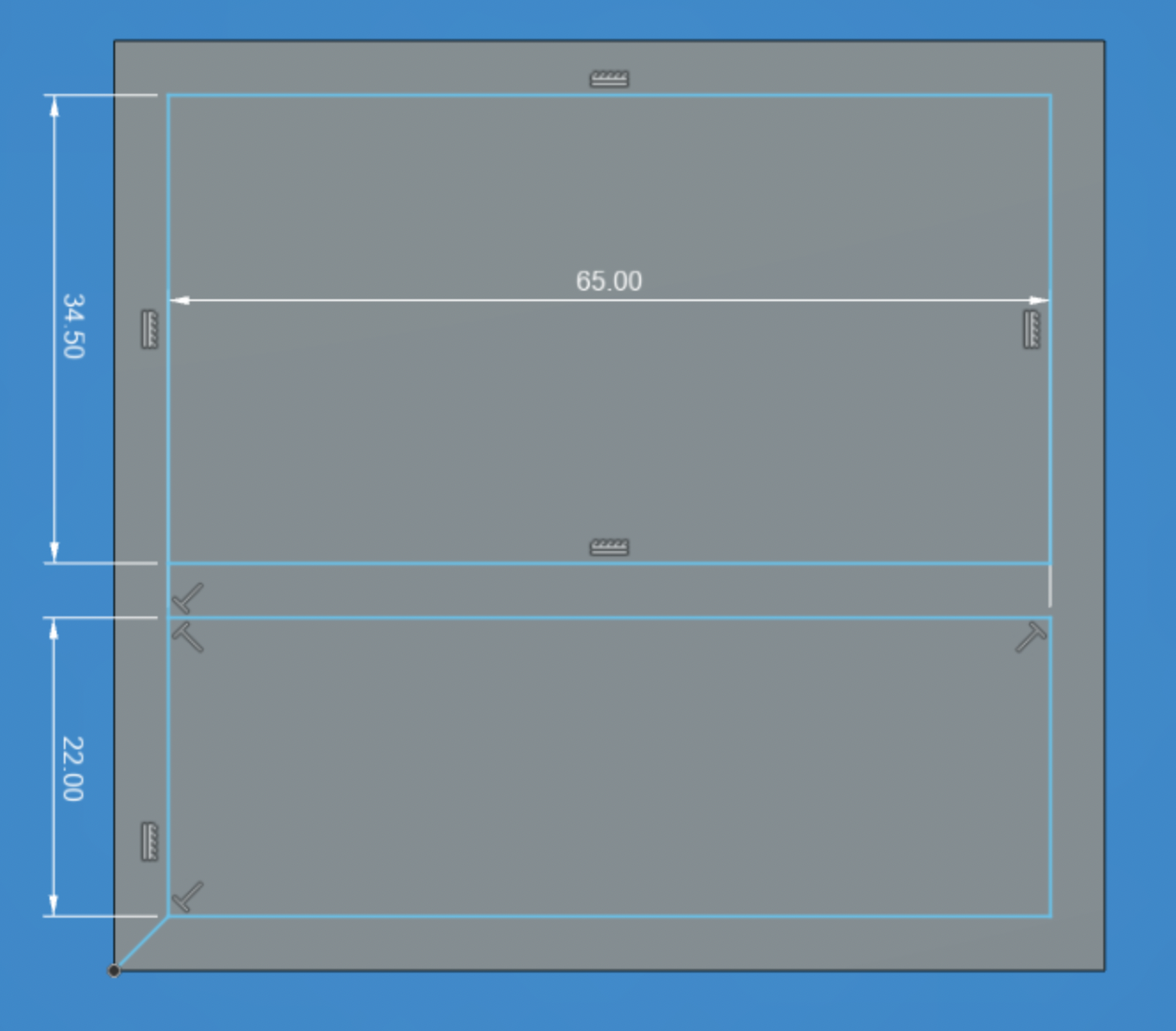 Organizers for Uplift Desk Organizer Set by Isaac Download free STL