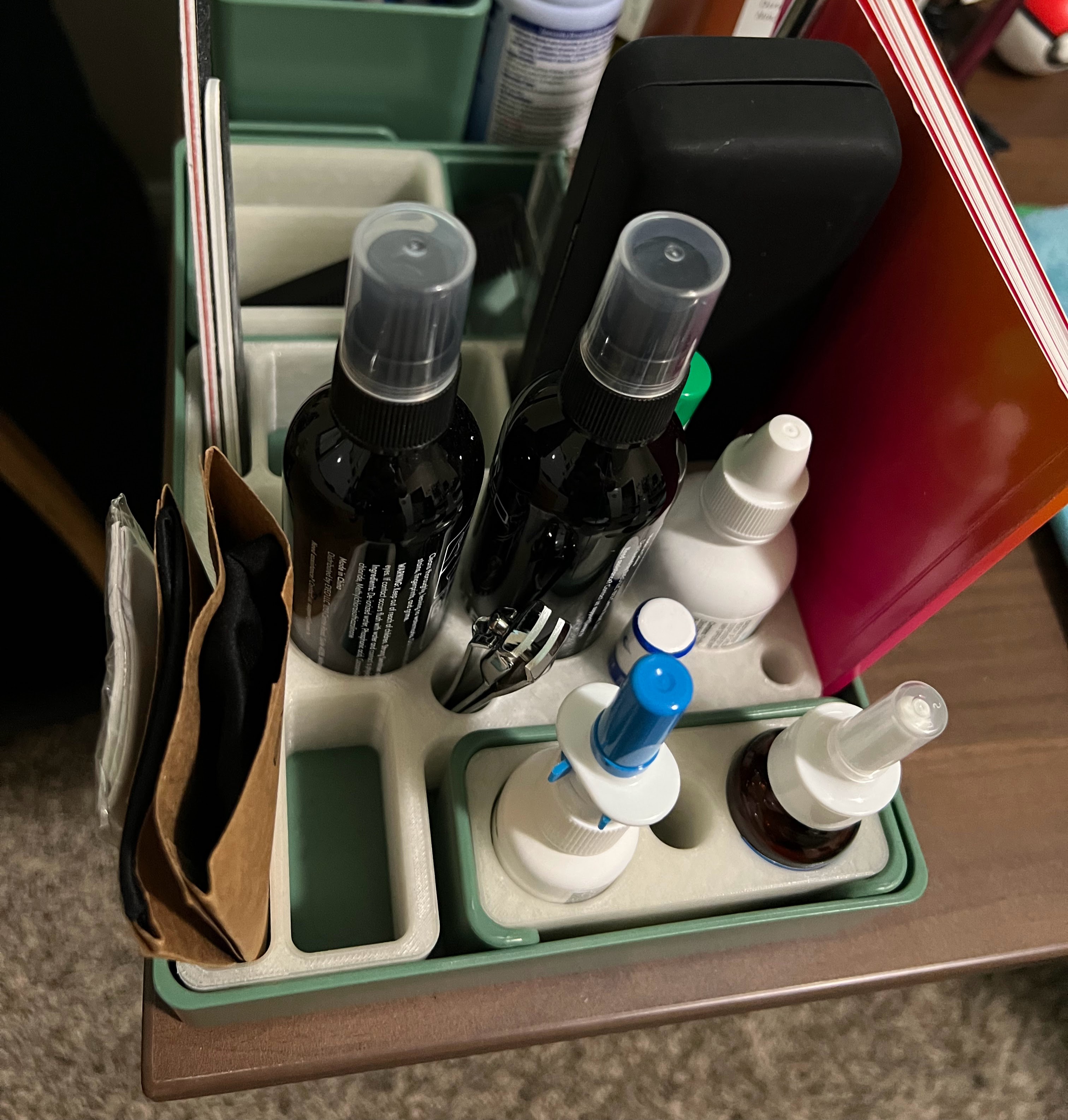 Organizers for Uplift Desk Organizer Set by Isaac Download free STL