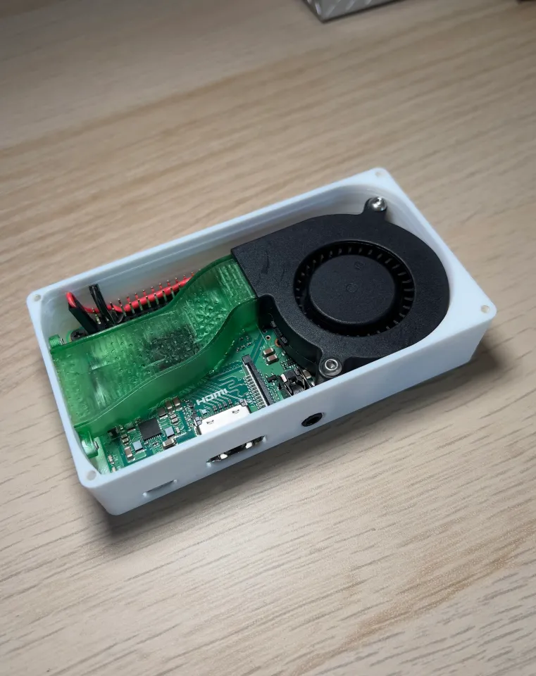 Raspberry Pi 3 A+ with Blower Fan by Arran2308 | Download free STL ...