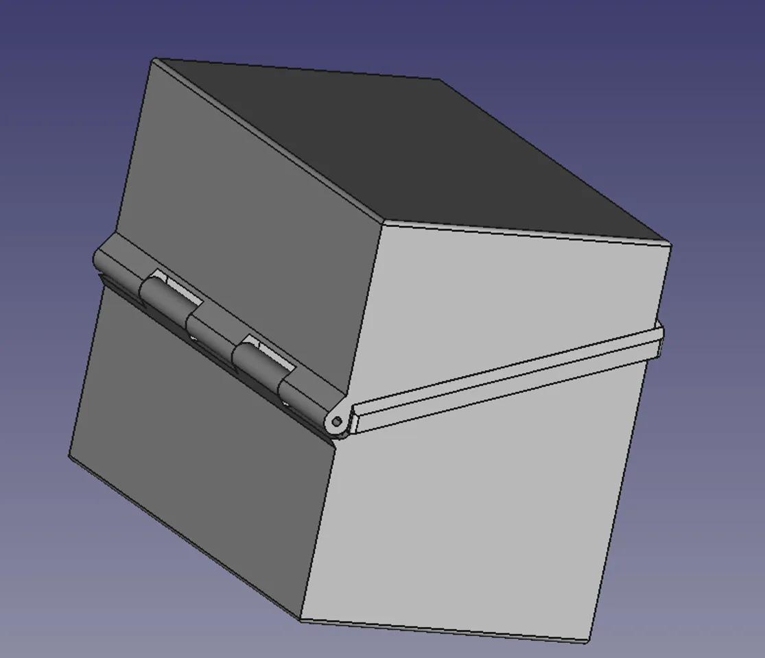 3D Printable stackable index card holder / Karteikartenhalter A7