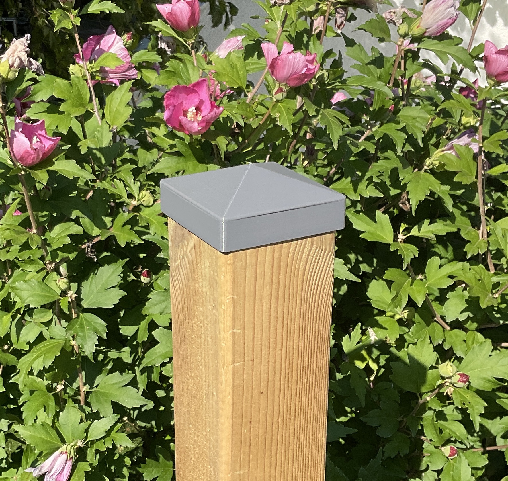 Protection cap for wooden beam 90x90 mm