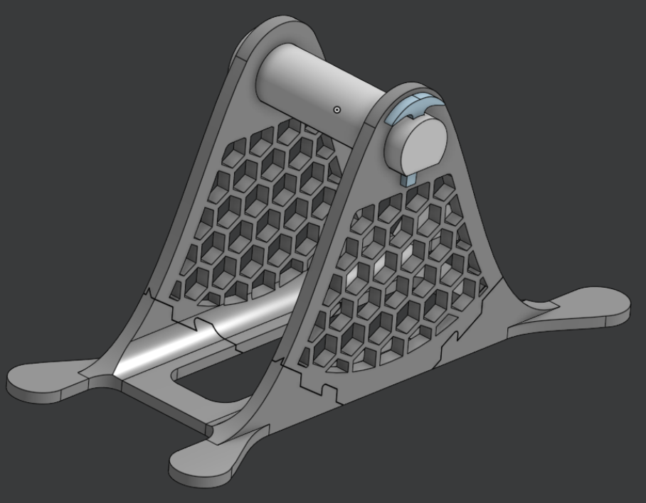 Big filament spool holder for 2,6 kg or 1 kg spools by Boogie, Download  free STL model