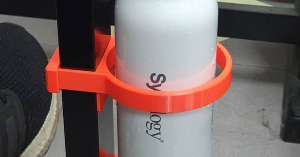 Bottle Holder For Desk by SeanChangX Download free STL model