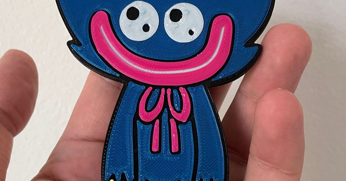 Blue Huggy Wuggy Poppy Playtime por Ladislav Beran Descargar modelo