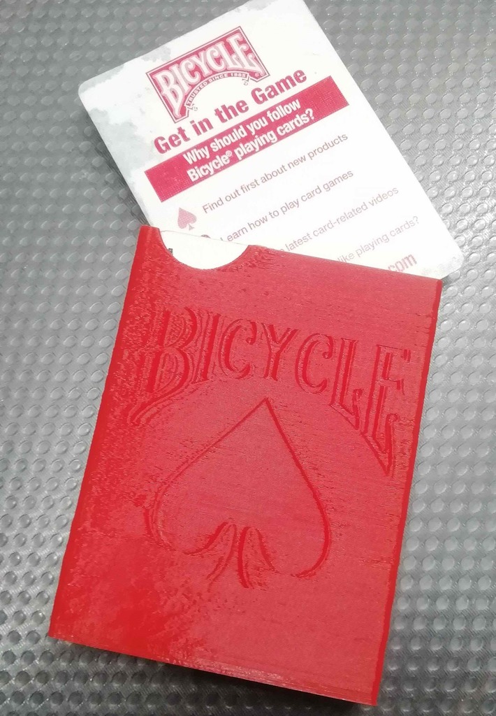 Parametric cardbox with (optional) logo