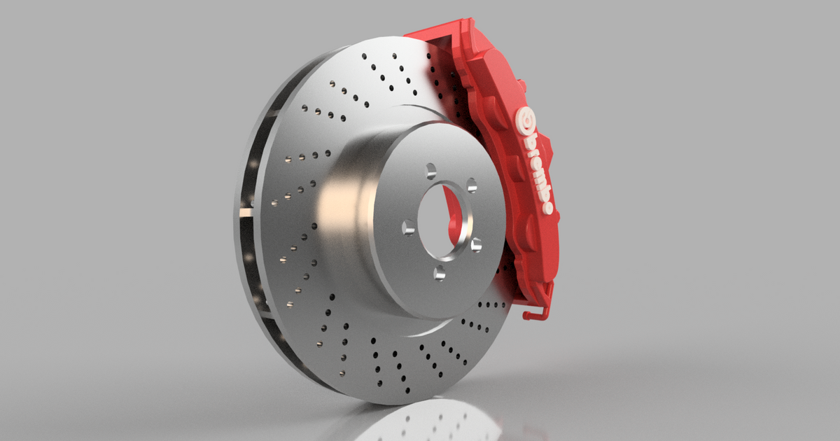 Brembo Brake Disk And Caliper - CHECK NEW DESIGN IN DESCRIPTION By ...