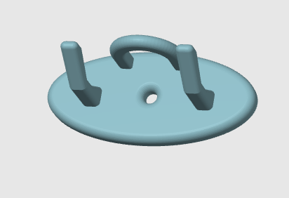 Miniatura 5 do modelo 3D Cap hanger