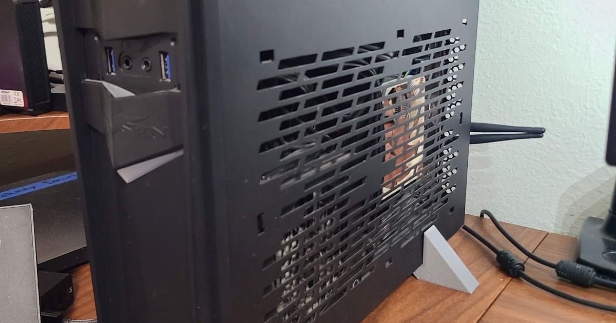 Silverstone RV01 PC case stand by cobyn Download free STL model